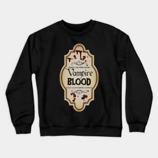 Vampire Blood Special Tonic Horror Goth Halloween Gift Crewneck Sweatshirt